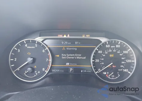 2019 Nissan Altima 2.5 Sr from USA, damaged, VIN 1N4BL4CV4KC195249